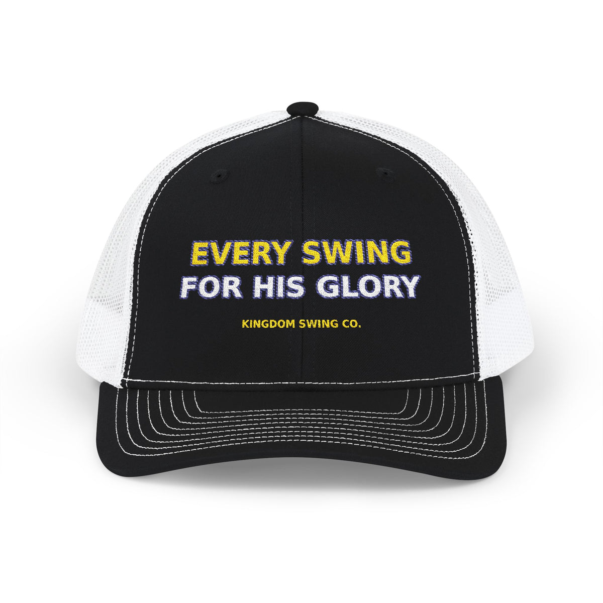 Every Swing for His Glory Snapback Trucker Cap