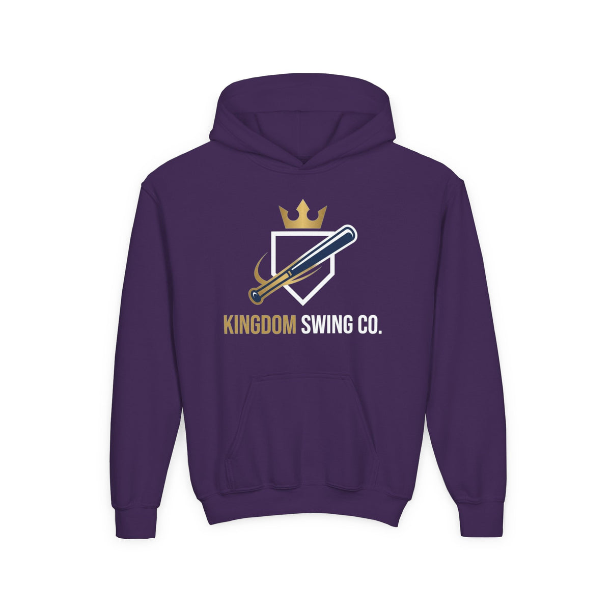 Kingdom Swing Co. Youth Christian Baseball Hoodie