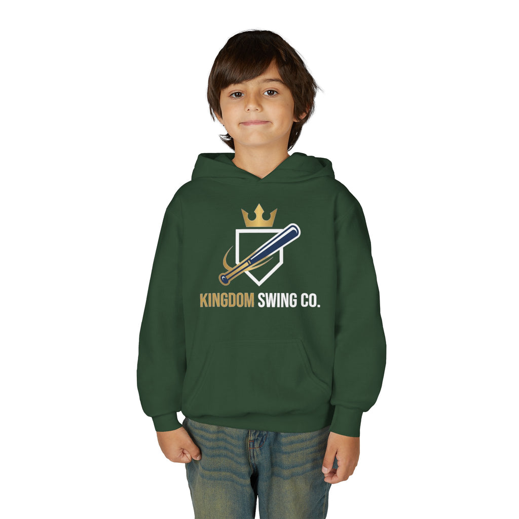 Kingdom Swing Co. Youth Christian Baseball Hoodie