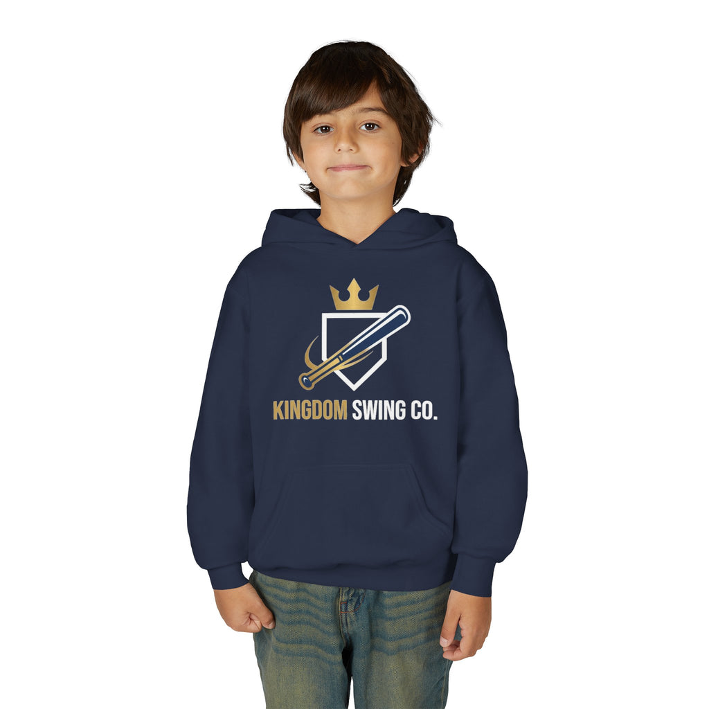 Kingdom Swing Co. Youth Christian Baseball Hoodie