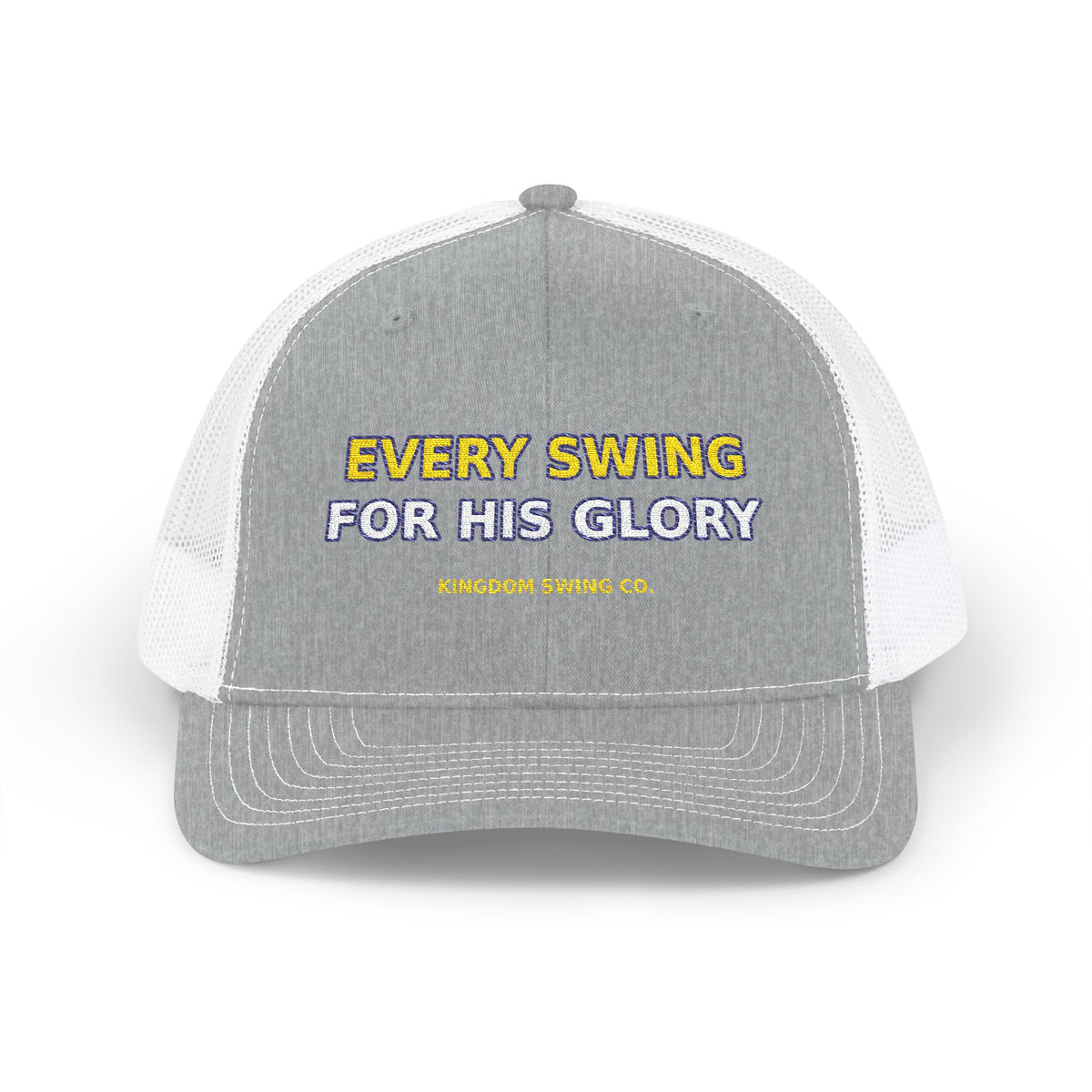 Every Swing for His Glory Snapback Trucker Cap
