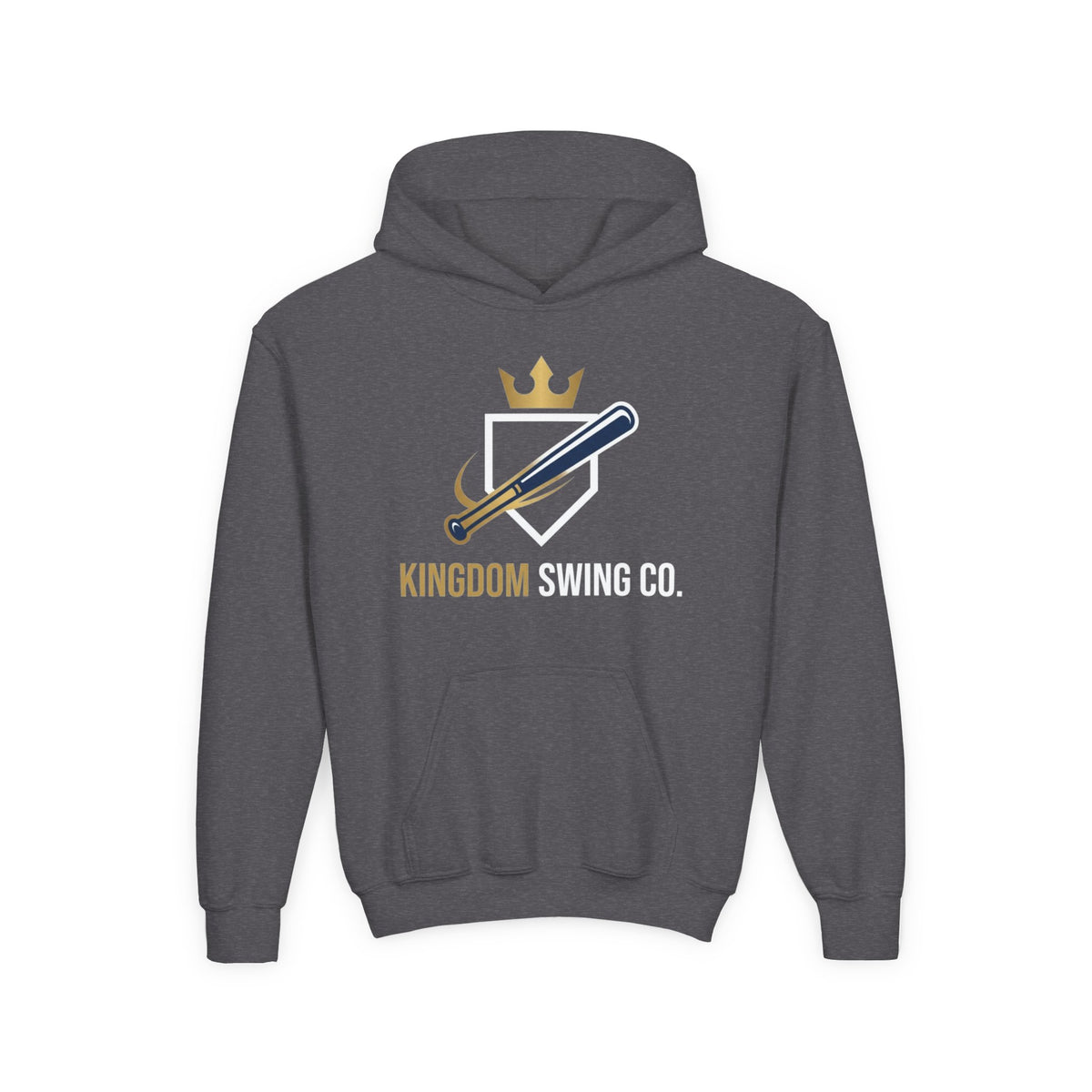Kingdom Swing Co. Youth Christian Baseball Hoodie
