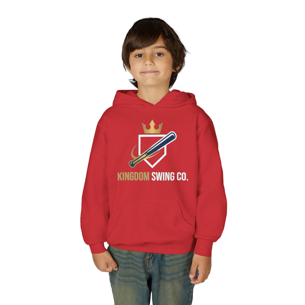 Kingdom Swing Co. Youth Christian Baseball Hoodie