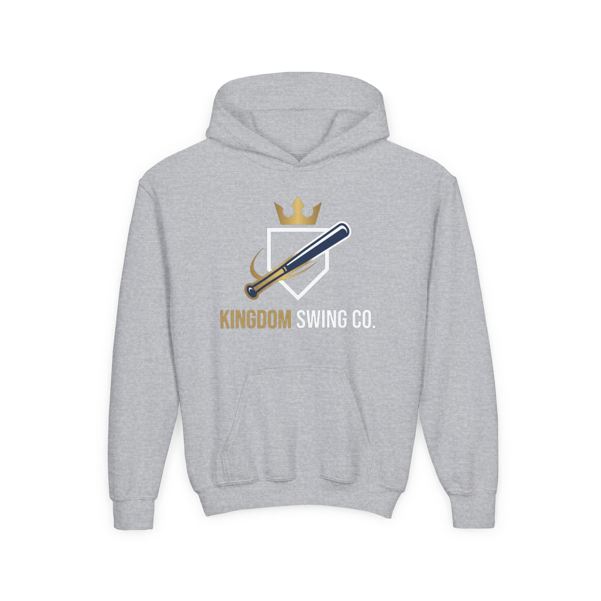 Kingdom Swing Co. Youth Christian Baseball Hoodie