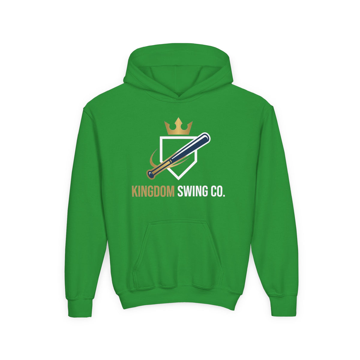 Kingdom Swing Co. Youth Christian Baseball Hoodie