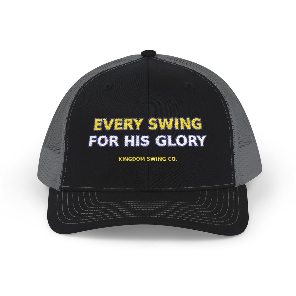 Every Swing for His Glory Snapback Trucker Cap