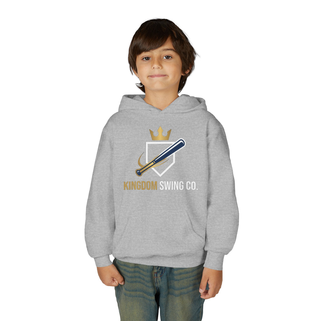 Kingdom Swing Co. Youth Christian Baseball Hoodie