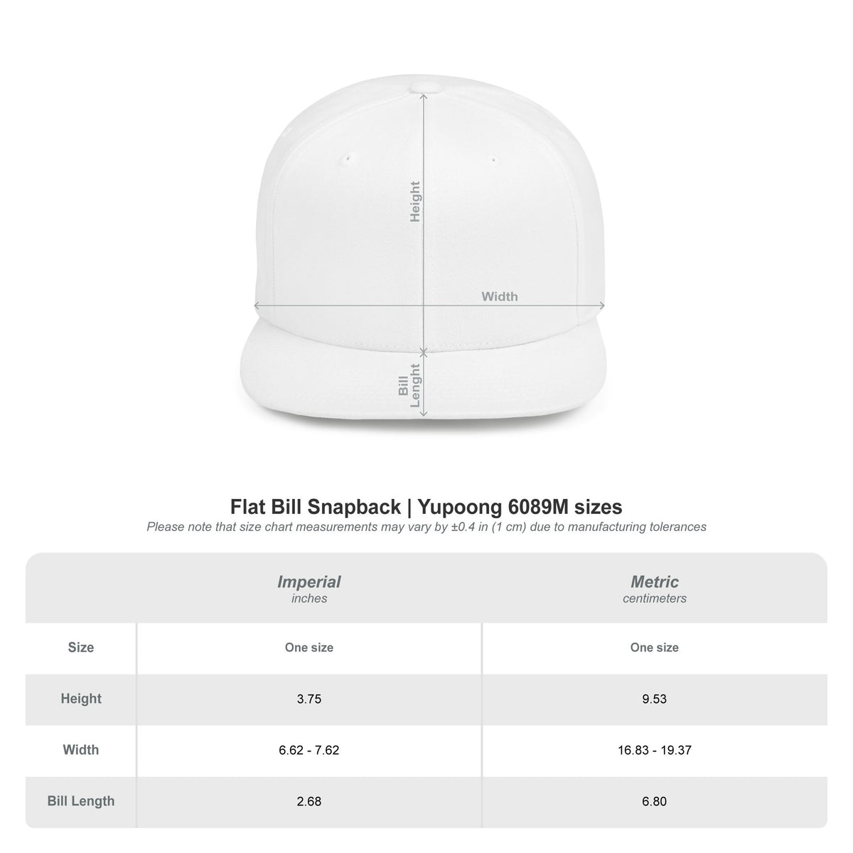 Every Swing for His Glory Christian Golf Flat Bill Snapback