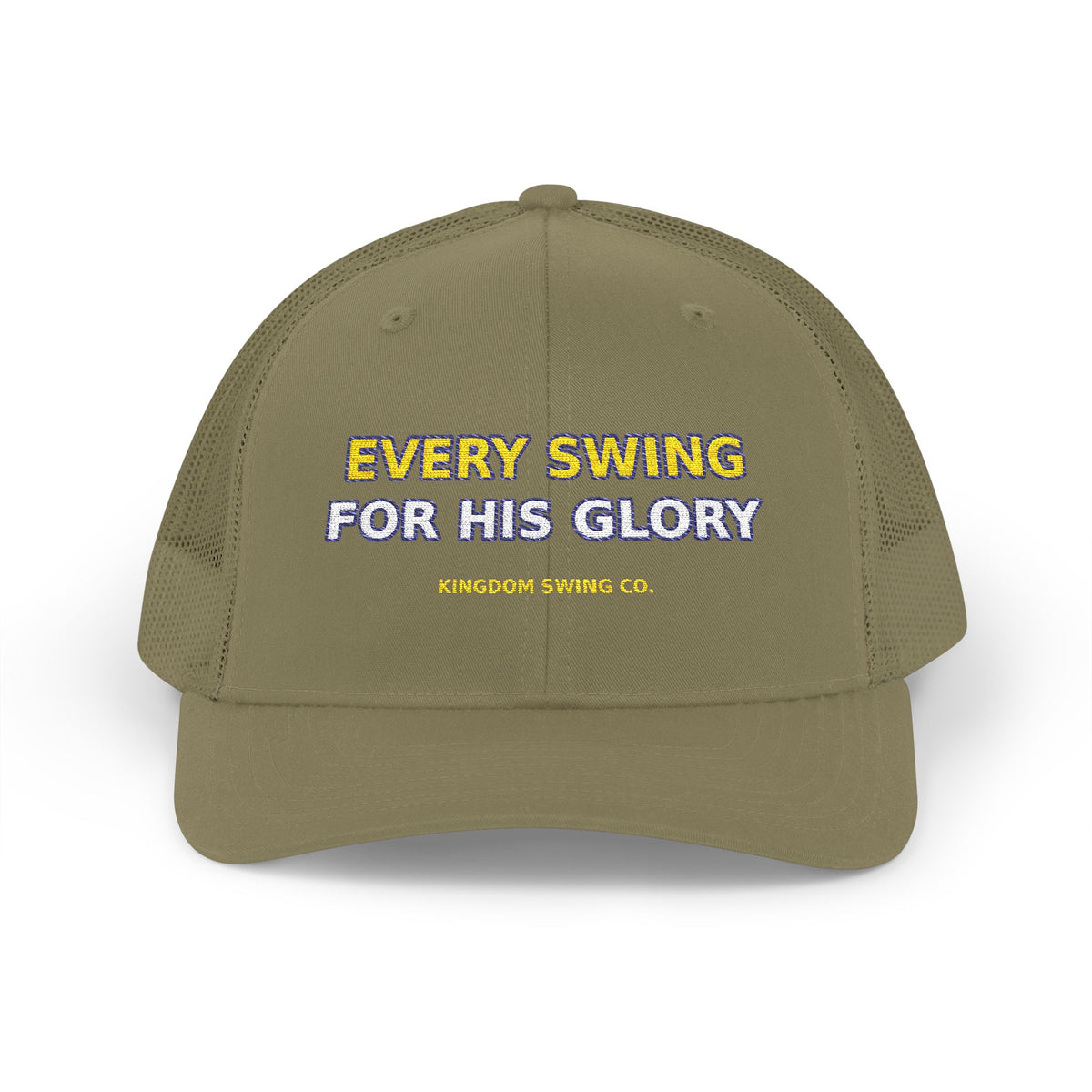 Every Swing for His Glory Snapback Trucker Cap