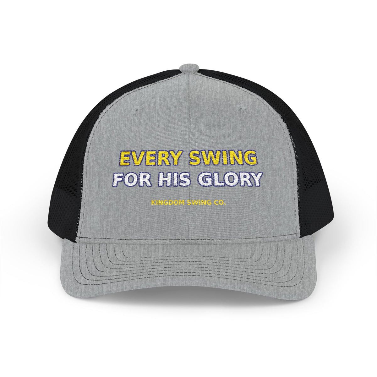 Every Swing for His Glory Snapback Trucker Cap