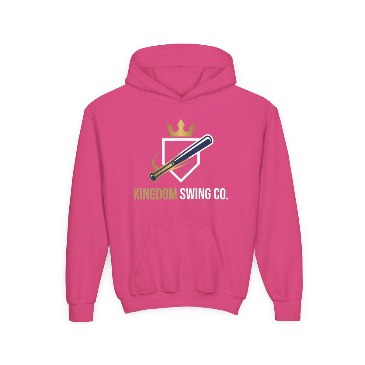 Kingdom Swing Co. Youth Christian Baseball Hoodie