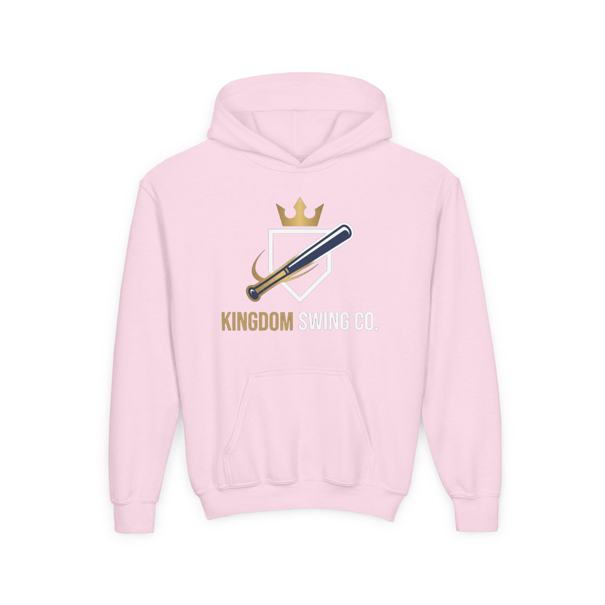 Kingdom Swing Co. Youth Christian Baseball Hoodie