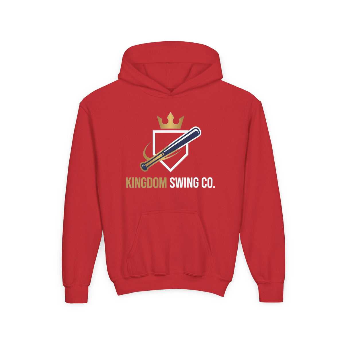 Kingdom Swing Co. Youth Christian Baseball Hoodie