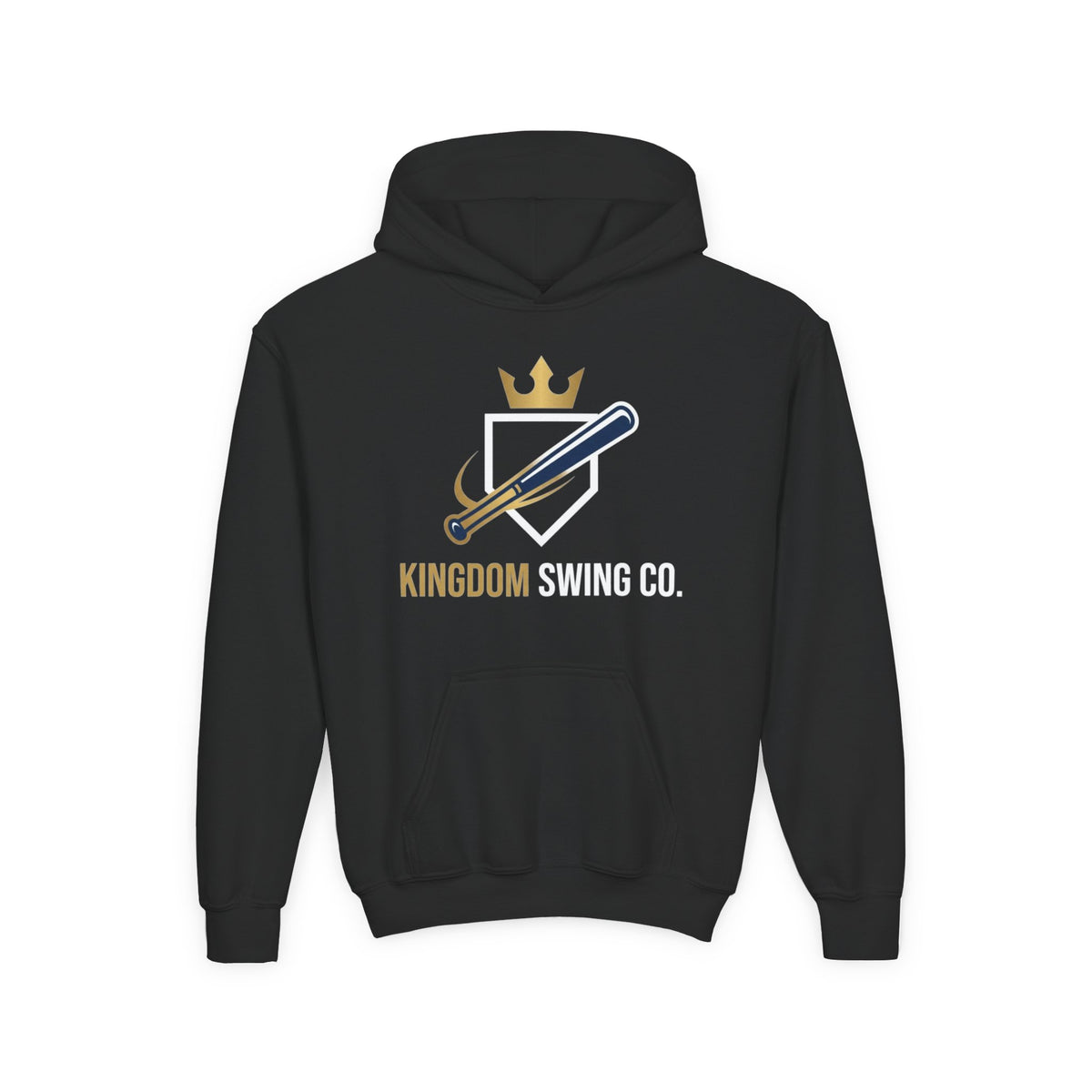 Kingdom Swing Co. Youth Christian Baseball Hoodie