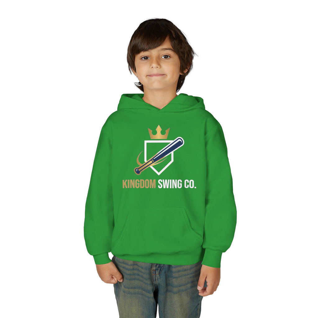 Kingdom Swing Co. Youth Christian Baseball Hoodie