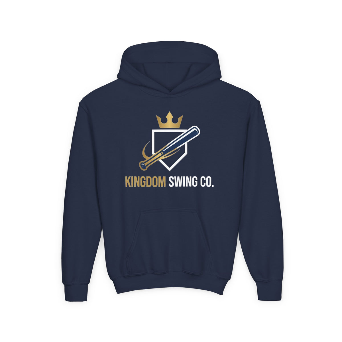 Kingdom Swing Co. Youth Christian Baseball Hoodie
