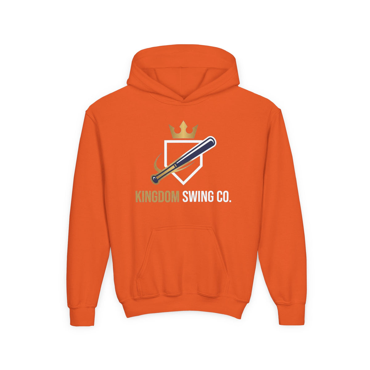 Kingdom Swing Co. Youth Christian Baseball Hoodie