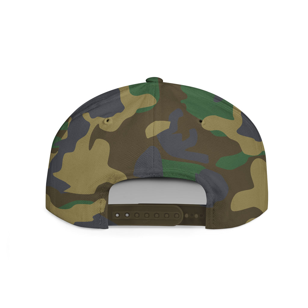 Every Swing for His Glory Christian Golf Flat Bill Snapback