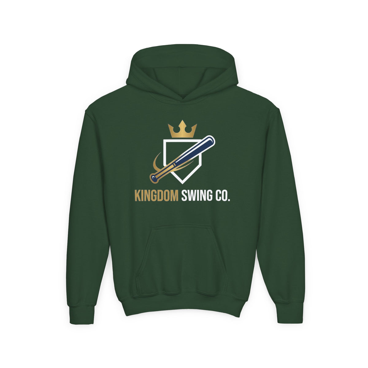 Kingdom Swing Co. Youth Christian Baseball Hoodie